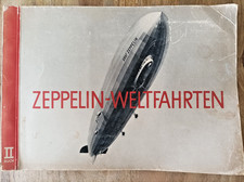 Zigaretten Bilder Sammel Album Zeppelin-Weltfahrten II 1933 vollständig