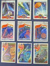 UdSSR Briefmarken Weltraum