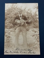 ⏳Antik Foto Musiker Gitarre