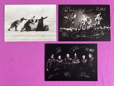 3x Rammstein AK Musik Autogrammkarte original drucksigniert + Super-Bonus !!!!