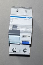 Hager ADS916D, FI/LS -Schutzschalter, 1P+N 6kA B-16A 30mA, geprüft, wie neu 