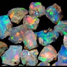 Trocken Opal Grobem 10 Stück Menge, Großhandel Rohsteine, A+ Schnitt Grad Welo