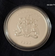 5 Dollars 1995 Barbados,50