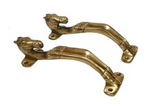 Messing Pferd Design Türgriff