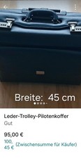 Leder Pilotenkoffer für