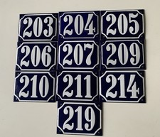 Vintage Alte Hausnummer