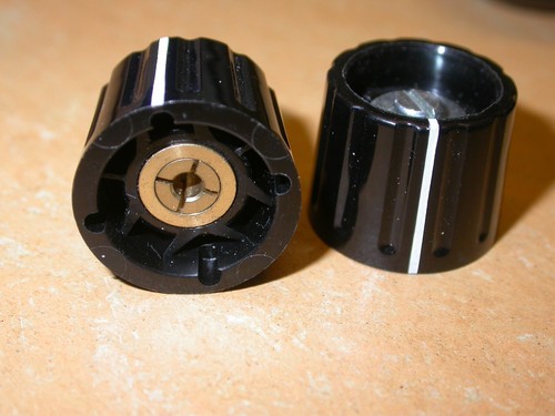 Drehknopf schwarz 21 - x,