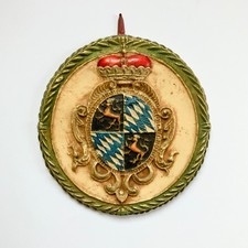 Bayerisches Wappen aus Wachs
