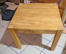 Tisch Eiche MASSIVHOLZ Natur-Couchtisch-Gewicht 40kg- 70cmx70cm