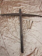 38528 alte Spielzeug Armbrust Bolzen sign Reichelt Eiche Tanne verwurmt nicht fu