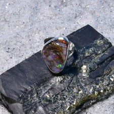 Boulder Opal Ring, 925er