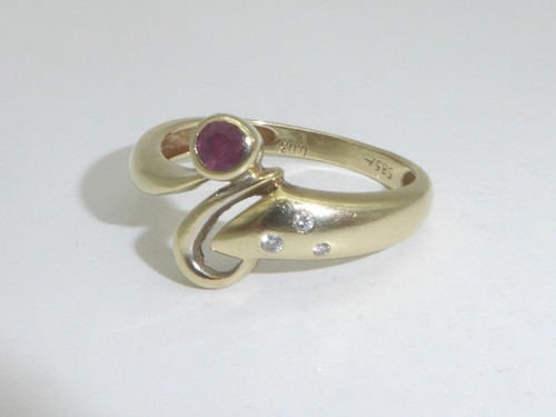 585 gold ring - 585,