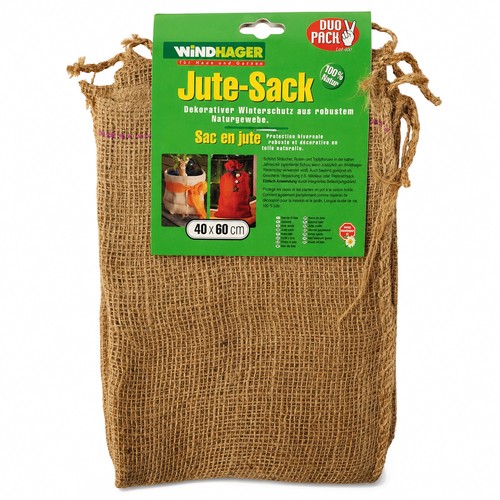 2er set jutesack 40x60cm natur - 2er,