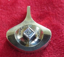 Anhänger 333er Bicolor-Gold