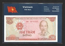 Vietnam / Viet Nam; P. 100); 200 Dong von 1987