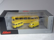 (YG-34, GO) Schuco 25584 das Bundespost Set mit 3 Fahrzeugen in 1:87 in OVP