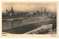 AK VK DRESDEN Landungsplätze Altstadt 1940 ungelaufen *z282