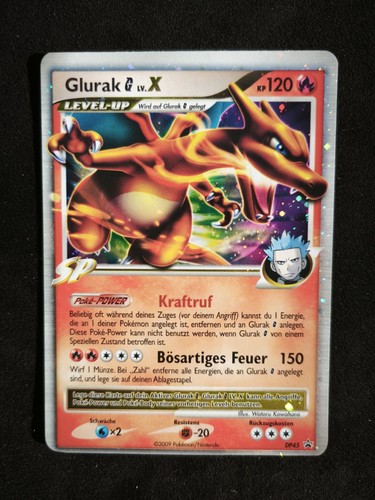 Pokemon karte glurak dp45 - pokemon, x