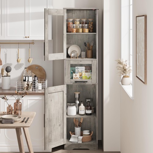 Hoher badezimmerschrank - hoher,