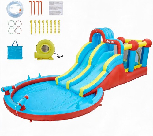 8in1 aufblasbarer wasserpark - aufblasbarer,