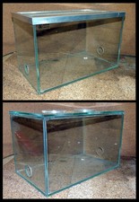 Ameisen ANTSTORE - Terrarium Becken - 15x15x25 cm - Abdeckung Glas o. ALU-Rahmen