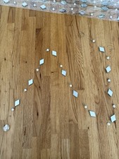 5 x Tischdekoration Hochzeit Kommunion Konfirmation Taufe Hängedeko, Deko Kette 