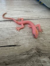 Gecko Gummi Spielzeug kleine Rosa Eidechse