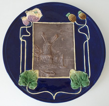 Jugendstil Majolika Keramik