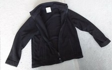 Jack Wolfskin Family Kinder Fleecejacke Gr. 128 Jacke Nanuk Outdoor Schwarz 