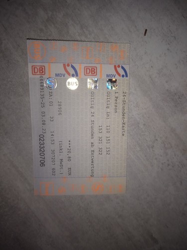 Zug ticket leipzig - ticket,