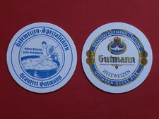 Gutmann  Hefeweizen   Brauerei- Bierdeckel aus Titting in Bayern    NEU