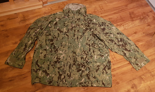 Navy goretex parka nwu iii - nwu,