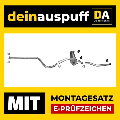 Auspuffanlage für opel astra - auspuffanlage,