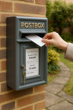 Postkasten Wandmontage