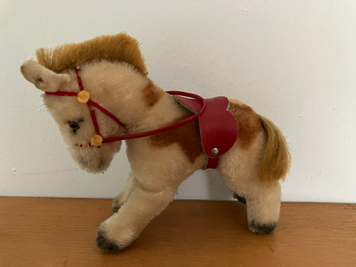 Steiff pinto pony - pinto,