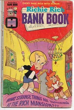 HARVEY Copper Age : Richie Rich Bank Book #15 (Warren Kremer ??) 1975