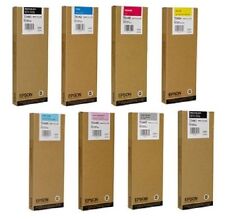 Original Tinte EPSON Stylus Pro 9600 7600 4000 / T5441 bis T5448 OVP Cartridges