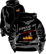 Freiwillige Feuerwehrjacke Kapuzenjacke FFW Jugend Feuerwehr Logo T-Shirt 38