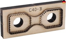 Raguso Lederstanze , tragbare , langlebige Lederstanzform , Holzsockel für 