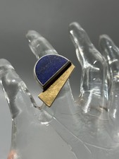 Vintage Ring Silber Gold