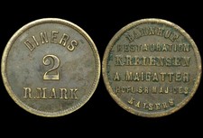 PFANDMARKE: 2 R. Mark Diners