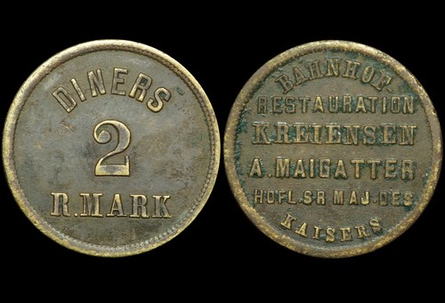 Pfandmarke mark diners - pfandmarke:,