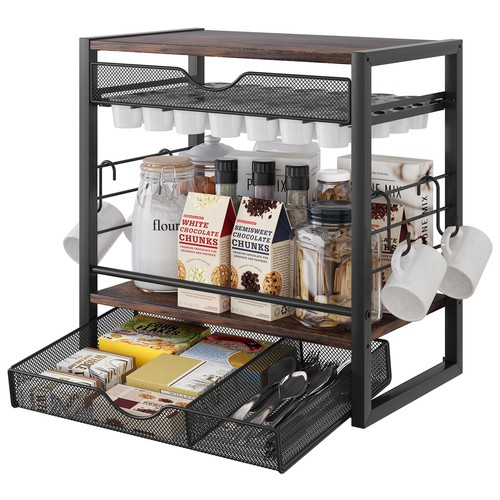 Kapselhalter mit schubladen - mit,