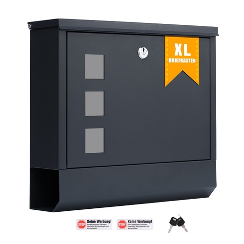 Briefkasten wandbriefkasten - briefkasten, xl
