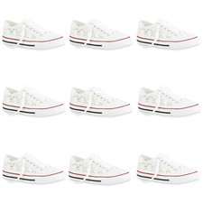 Damen Sneaker Low Spitzenstoff