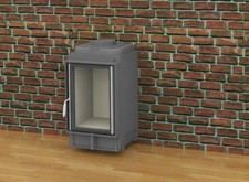 "Brunner Heizeinsatz HKD 2,2 k, kurz  Kachelofenheizeinsatz Ofen Kachelofen