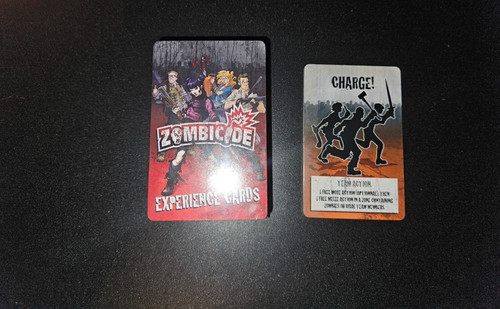 Zombicide experience cards - zombicide,
