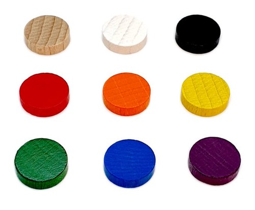 25x spielsteine set rund - spielsteine,