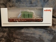 Märklin h0   46963 Rungenwagen mit Trafo DB AG Ladung