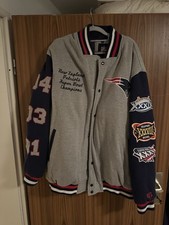 New England Patriots College Jacke NFL Retro XXL